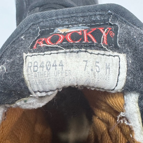 Rocky Tactical Hiking Boots RB4044 Size 7.5M - Picture 11 of 11